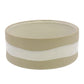 HomArt Shore Ceramic Cylinder Vase - Natural | White - Set of 4 - Feature Image-2