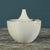HomArt Lief Ceramic Vase - White - Set of 4-9