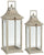A&B Home Ivona Garden Candle Lanterns - 2Pc/Box - Set Of 2