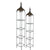 A&B Home Metal Shelves - Set Of 2