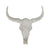 Guild Master Big Wells Steer Skull In Sigma Stone | Modishstore | Trophy Head