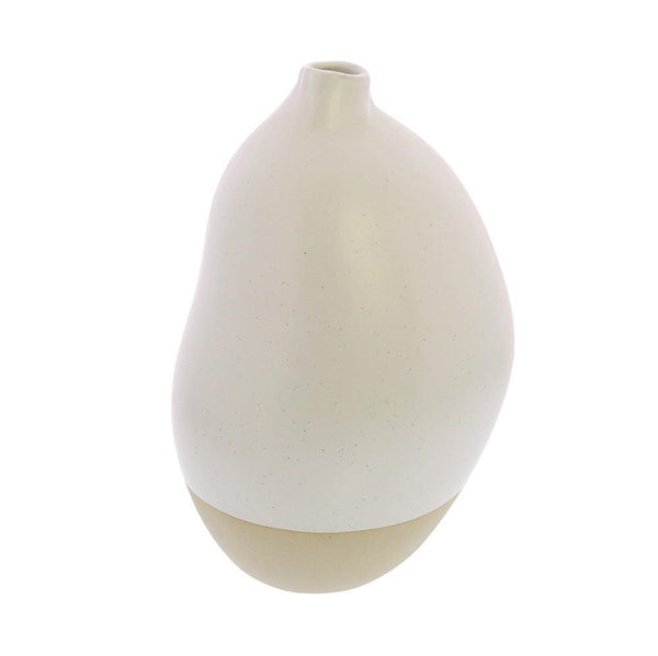 HomArt Rona Ceramic Vase - White - Small-3