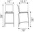 Zuo Criss Cross Counter Chair - Set Of 2 | Counter Stools | Modishstore-14