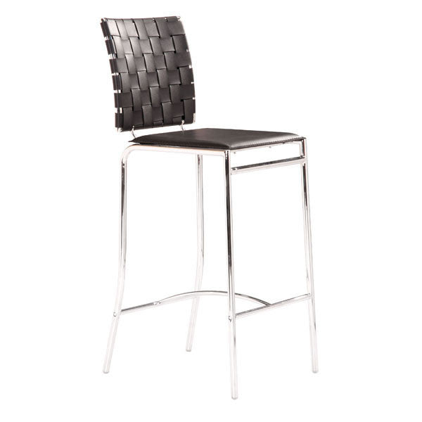 Zuo Criss Cross Counter Chair - Set Of 2 | Counter Stools | Modishstore-2