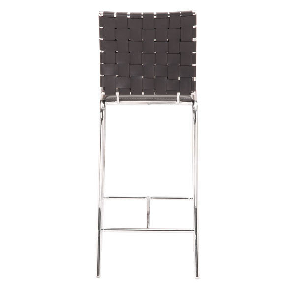 Zuo Criss Cross Counter Chair - Set Of 2 | Counter Stools | Modishstore-6