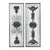 A&B Home Doorways Mirrored Wall Art Set of 2
