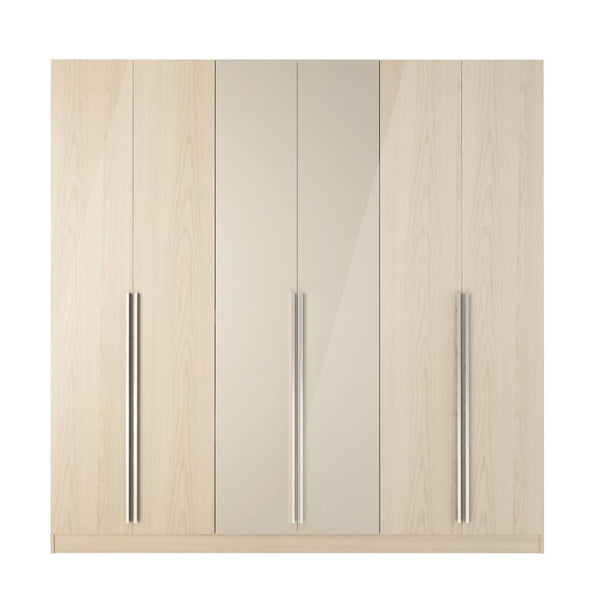 Manhattan Comfort Eldridge 4 Drawer He/She Freestanding Armoire | Drawers | Modishstore-9