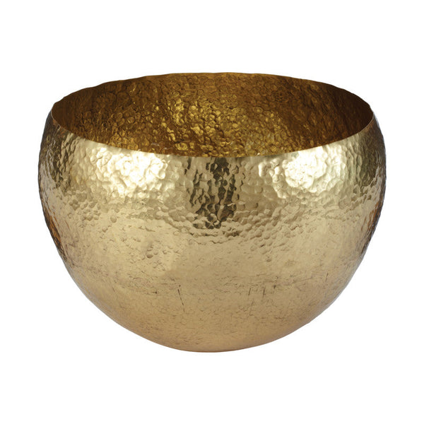Dimond Home Gold Hammered Brass Bowl