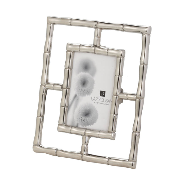 Dimond Home Silver Bamboo Frame | Modishstore | Frames