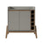 Manhattan Comfort Essence 5-Bottle Wine Buffet Stand | Sideboards | Modishstore-2