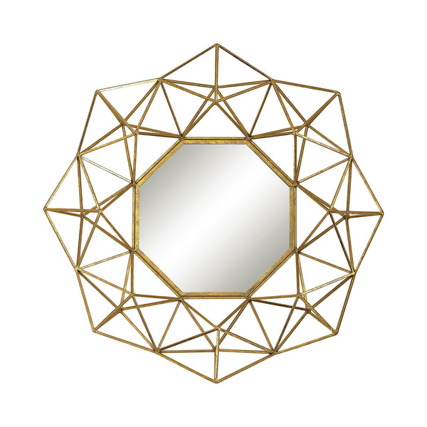 Sterling Industries Geometric Wire Mirror | Modishstore | Mirrors