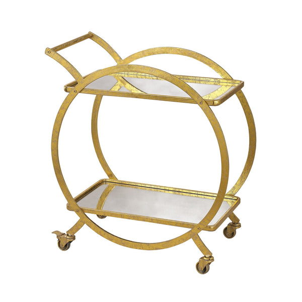 Sterling Industries Ring Bar Cart | Modishstore | Bar Carts