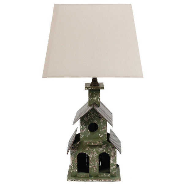 A&B Home Green House Table Lamp - Set Of 2