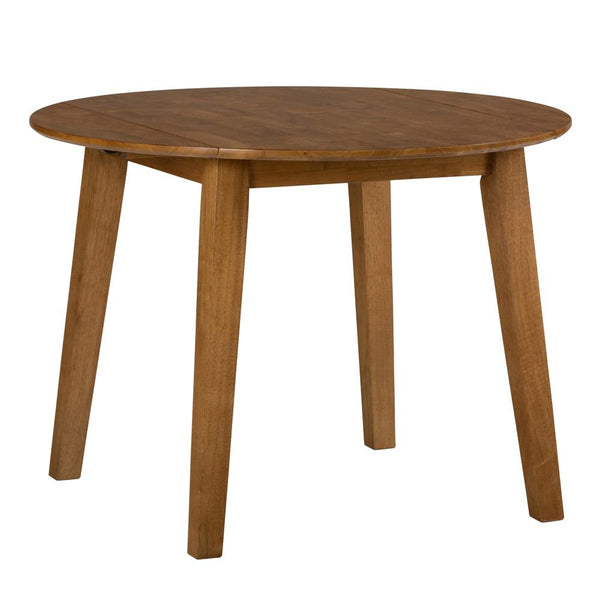 Jofran Simplicity Honey Round Drop-leaf Table