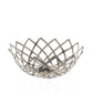 HomArt Woven Metal Bowls - Set of 3 - Antique White-3