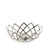 HomArt Woven Metal Bowls - Set of 3 - Antique White-4