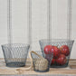 HomArt Tulle Wire Basket - Set of 4 | Modishstore | Bins, Baskets & Buckets
