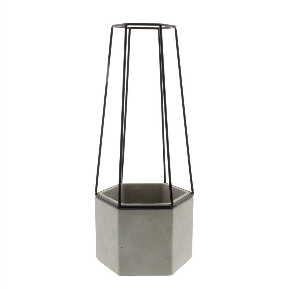 HomArt Indio Planter - Cement - Small-3
