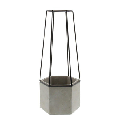HomArt Indio Planter - Cement - Small-3