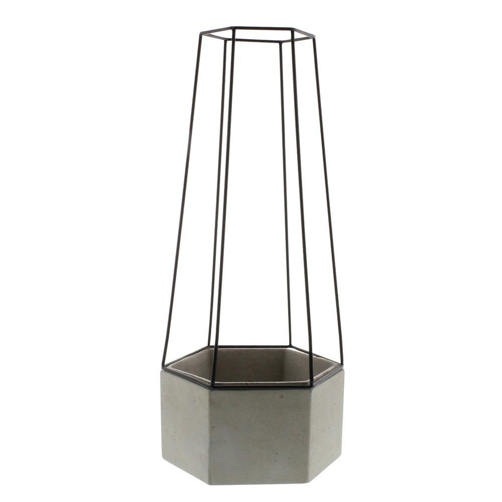 HomArt Indio Planter - Cement - Large-4