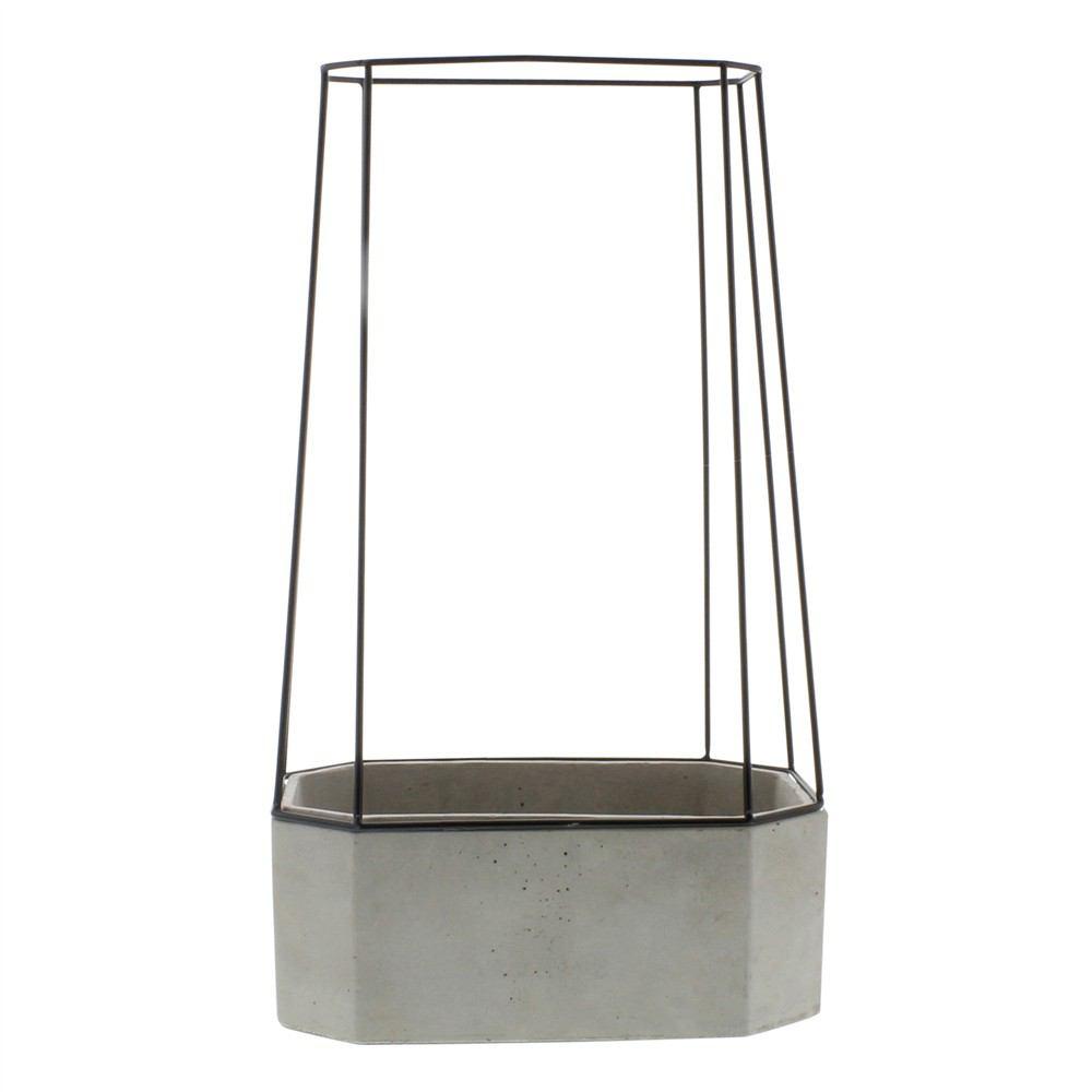 HomArt Indio Planter - Cement - Set of 2 - Feature Image-2