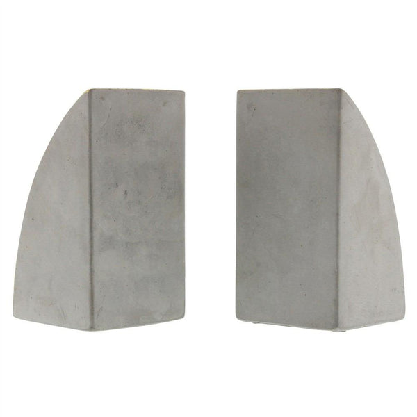 HomArt Geometric Cement Bookends-5