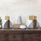 HomArt Geometric Cement Bookends | Modishstore | Bookends