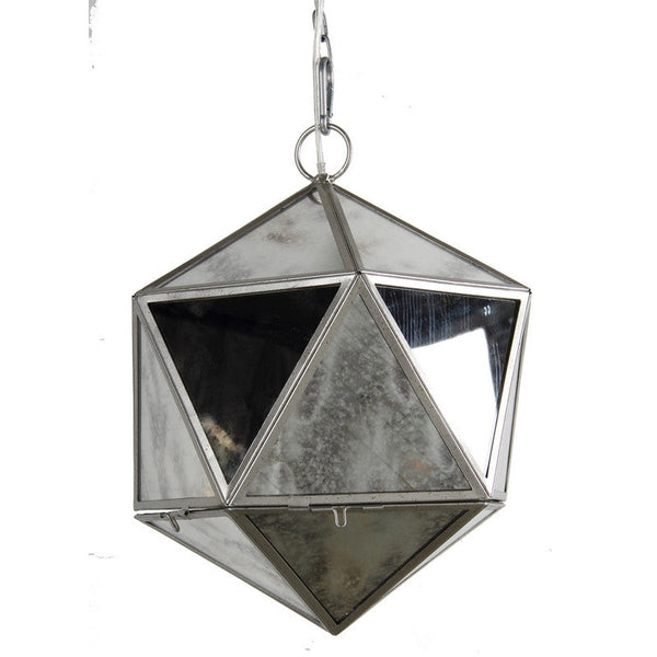 A&B Home Glass/Metal Chandelier