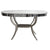 A&B Home Metal/Glass Console Table