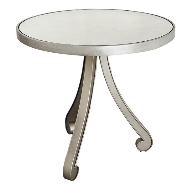A&B Home Metal/Glass Accent Table 