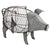 A&B Home Metal Pig - 37542 - Set Of 2