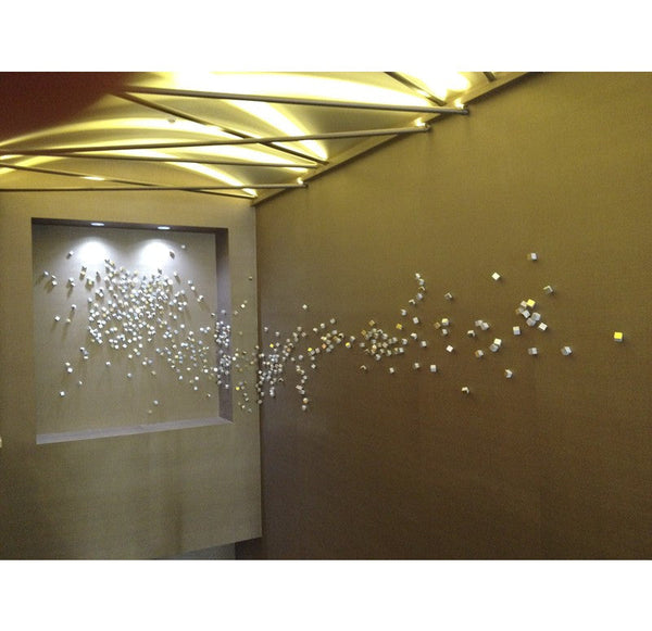 Gold Leaf Design Group Pivot Wall Play - Gold (Set of 10) | Wall Decor | Modishstore-5
