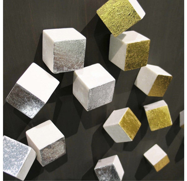 Gold Leaf Design Group Pivot Wall Play - Gold (Set of 10) | Wall Decor | Modishstore-3