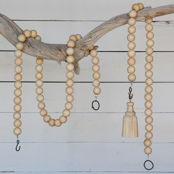 HomArt Wooden Sphere Strand - Set of 4 | Modishstore | Home Accents