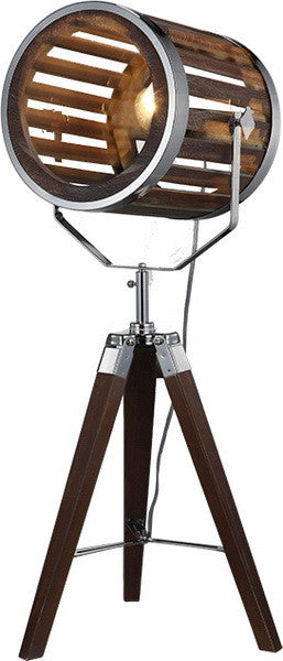 A&B Home Wood/Metal Table Lamp