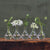 HomArt Quintet Glass Vase - Set of 4-3