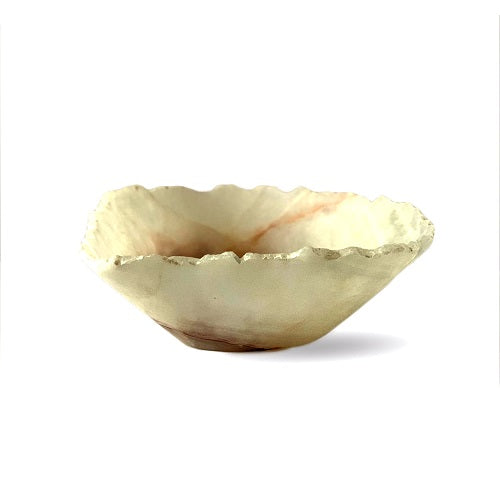 Raw Edge Natural Free Form Onyx Bowl - Small-3