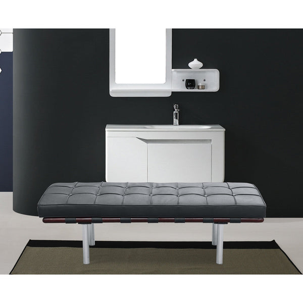 Fine Mod Imports Pavilion Bench 2 Seater | Stools & Benches | Modishstore-4