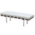 Fine Mod Imports Pavilion Bench 2 Seater | Stools & Benches | Modishstore-8