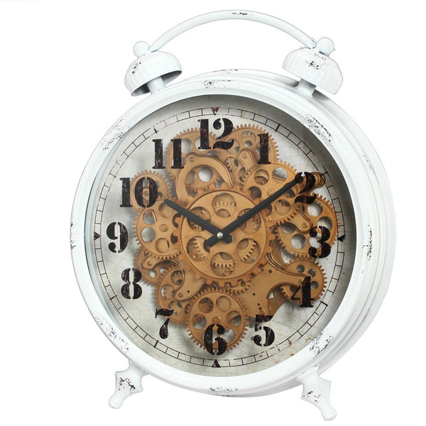 A&B Home Classic Gears Table Clock