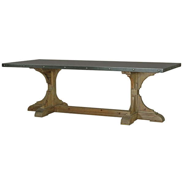 A&B Home Iron & Recycled Wood Dining Table