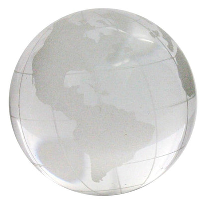 HomArt Glass Globe - Clear-Etched - Small-3