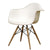Fine Mod Imports WoodLeg Dining Arm Chair | Armchairs | Modishstore