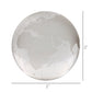 HomArt Glass Globe - Clear-Etched