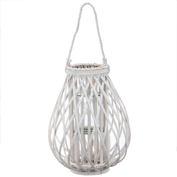 A&B Home Avon Lantern W/Glass Hurricane