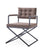 Vig Furniture Modrest Cosme Modern Brown Leatherette Dining Armchair | Modishstore | Armchairs