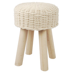A&B Home Austen Cotton Rope Stool