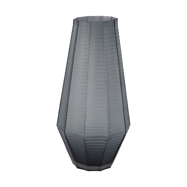 Dimond Home Stacked Cuts Glass Vase | Modishstore | Vases