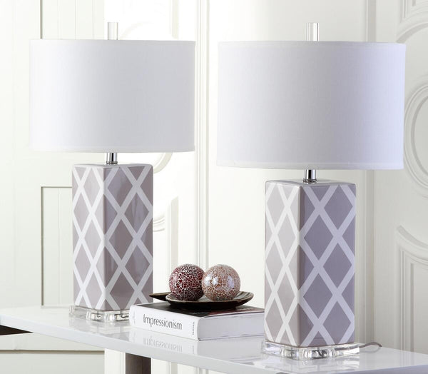 Safavieh Garden Lattice Table Lamp | Table Lamps |  Modishstore 
