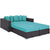 Modway Convene 4 Piece Outdoor Patio Daybed | Outdoor Patio Daybed | Modishstore-14